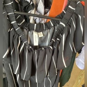 Women’s off the shoulder summer top